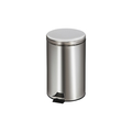 Clinton Small Round Stainless Steel Waste Receptacle TR-13S